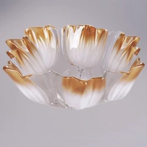 Салатник Walther Glas Silvia White-Gold 2061 WG (300мм)