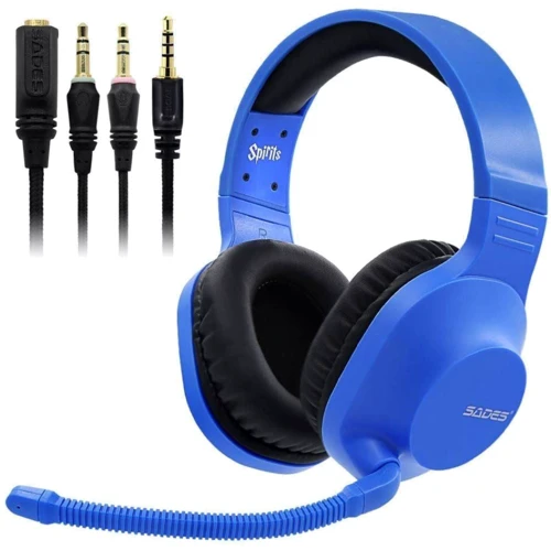Наушники Sades SA-721 Spirits Blue (sa721blj): Дополнительно Совместимость с Apple