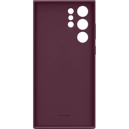Аксессуар для смартфона Samsung Silicone Cover Burgundy (EF-PS908TEEGRU) for Samsung S908 Galaxy S22 Ultra: Пленка в комплекте нет