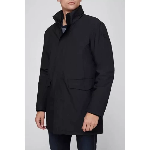 Парка CMP Man Parka Zip Hood (30K2907-89UH) 48 чорна зима з капюшоном: Довжина рукава Довгий