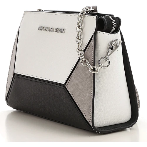 Женская сумка через плечо Michael Kors Prism серая (30T9STEM8T154): Пол Женский