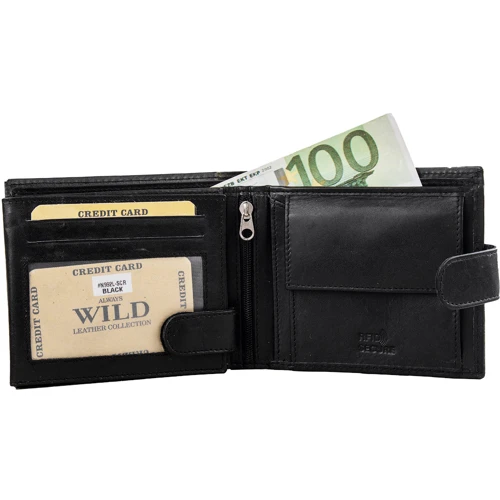 Мужское портмоне Always Wild черное (DNKN992L-SCR3155-bl): Страна производитель Польша