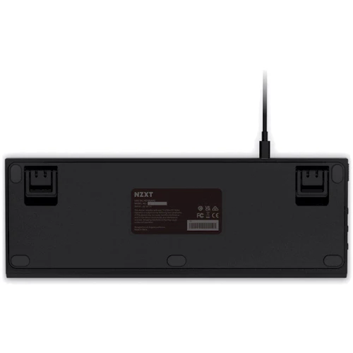 Клавиатура NZXT TKL Gateron Red Switches UK EN Layout Black (KB-1TKUS-BR): Подключение проводное