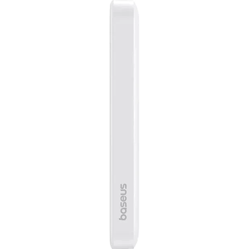 Зовнішній акумулятор Baseus Power Bank 5000mAh Magnetic Wireless 20W White (P10022107223-00): Особливості Компактный размер, быстрая зарядка, Поддержка MagSafe