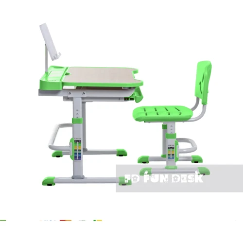 Комплект FunDesk Парта і стілець-трансформери Bellissima green
