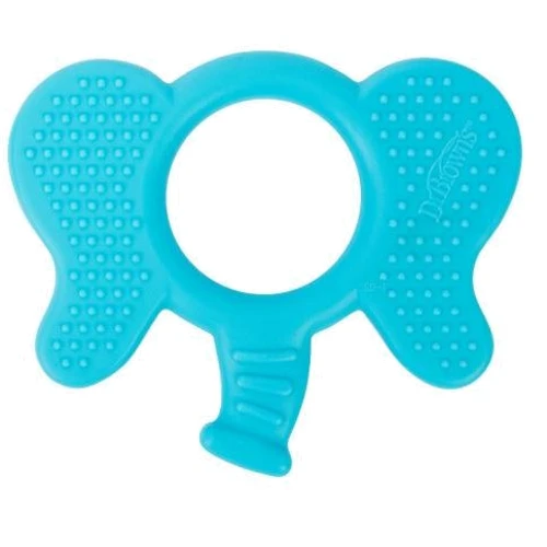 Прорезыватель для зубов Слоненок, цвет голубой (TE002-P2): Производитель Dr. Brown's