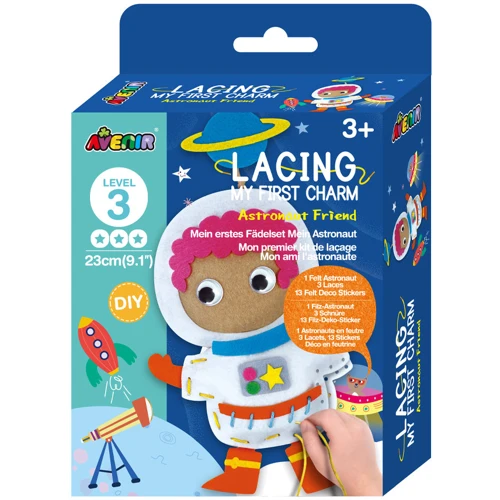 Набор для творчества Avenir шитье брелока Астронавт 3 уровень (6004189): Производитель Avenir