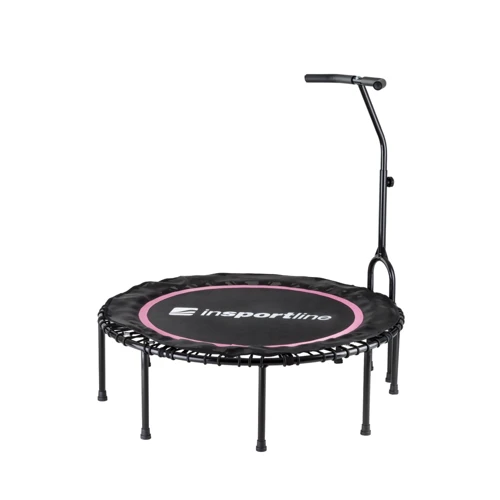 Батут inSPORTline Cordy с ручкой 114 cm розовый (14401-1)