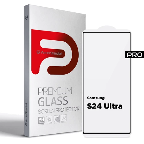 Аксессуар для смартфона ArmorStandart Tempered Glass Pro Black for Samsung S928 Galaxy S24 Ultra (ARM72438)