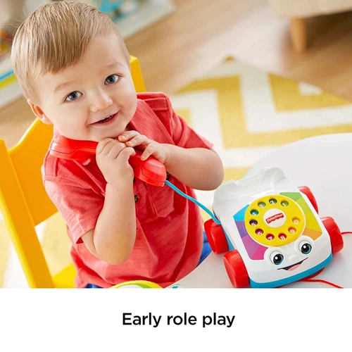 Іграшка-каталка Fisher-Price Веселий телефон (FGW66): Вік 1-2.5 года
