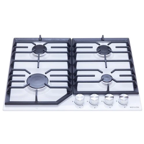 Варочная поверхность Weilor GM 624 WH: Рабочая поверхность эмаль