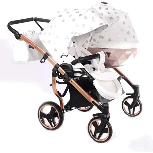 Универсальная коляска 2 в 1 для двойни Junama Glow Duo (01): Количество блоков 2