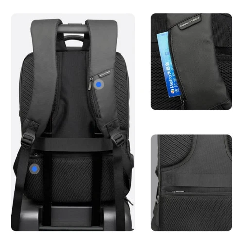 Сумка для ноутбука Mark Ryden 15.6" Largy Black (MR9668SJ): Матеріал винил