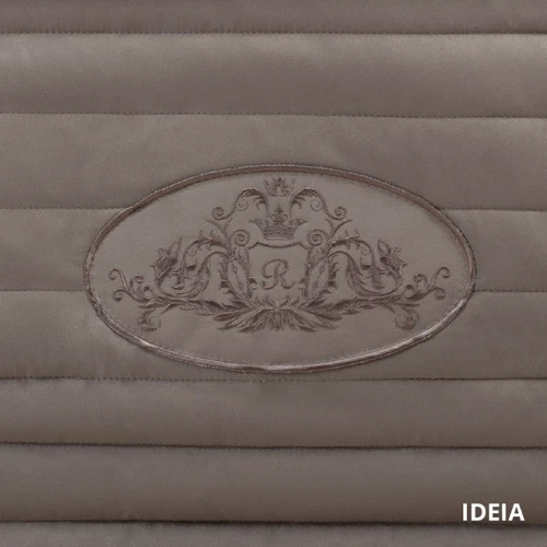Покрывало IDEIA ROYAL 220х240 серый/беж (8-34585): Наполнитель Силиконзированное волокно