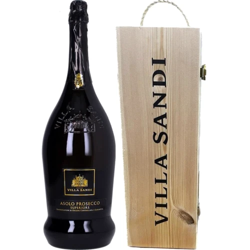 Игристое вино Villa Sandi Asolo Prosecco Superiore DOCG Spumante Brut Biodiversity wooden case белое брют 11 % 1.5 л (WHS8017494633012)