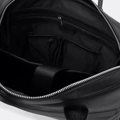 Мужская конференц-сумка Borsa Leather черная (K117611bl-black): Пол Мужской