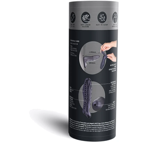 Насадка на член Manwan Ryzer Black Plum