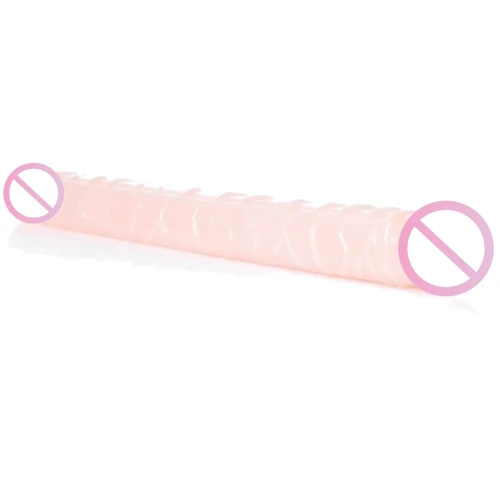 Подвійний фалоімітатор Boss Series: Flexible Double Dong Skin, BS6700088