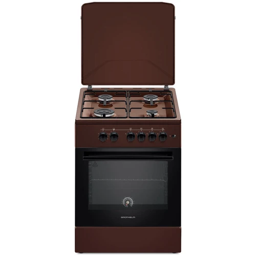 Газовая плита Grunhelm G4FM6612BRB: Тип духовки газовая