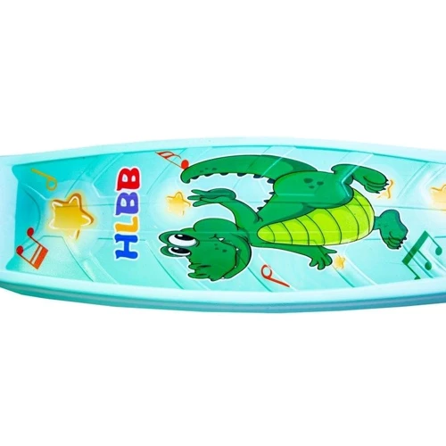 Детский самокат Smart. Small Crocodile (складная ручка, светящиеся колёса) 279448313: Тип колес литые
