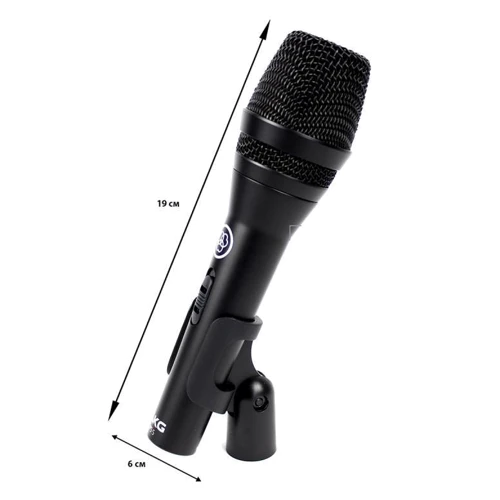 Вокальный микрофон AKG Perception P5 S (225123): Тип звука Моно