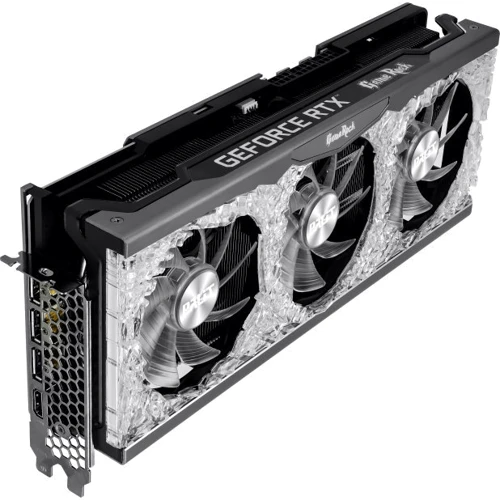 Видеокарта Palit GeForce RTX 3080 GameRock V1 (NED3080U19IA-1020G/LHR): Разрядность шины памяти, бит 320