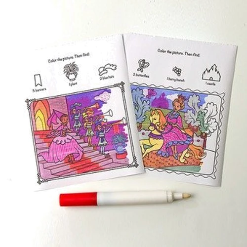 Чарівний набір для дівчаток Melissa & Doug Розфарбовування, наклейка, трафарет (MD5500): Виробник Melissa&Doug