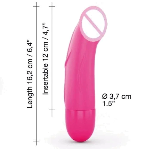 Вибратор Dorcel Real Vibration S Magenta 2.0, перезаряжаемый
