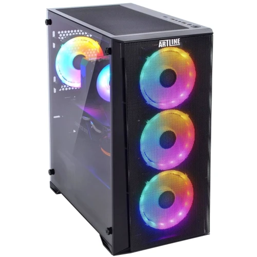 Персональный компьютер (ПК) ARTLINE Gaming X47 Windows 11 Home (X47v73Win): Процессор AMD 6-core Ryzen 5 7500F 3.7-5.0GHz