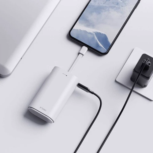 Внешний аккумулятор iWALK Power Bank Link Me 9000mAh Lightning White (DBL10000L) фото 7
