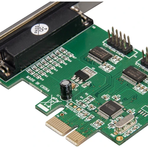 Frime PCI-E x1 to RS232+LPT (2 порта RS232 + 1порт LPT), WCH382L (ECF-PCIto2S1PWCH382.LP): Тип Плата расширения