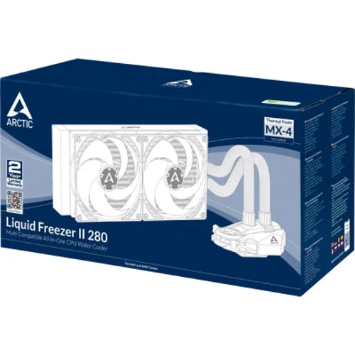 Кулер Arctic Liquid Freezer II 280 (ACFRE00066B): Регулювання оборотів широтно-импульсная модуляция (PWM)