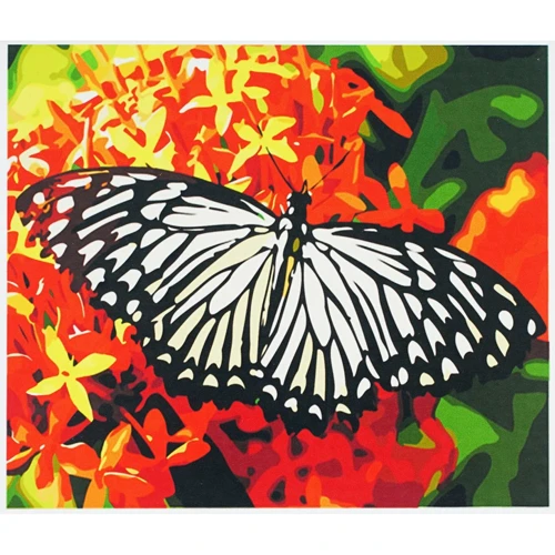 Картина по номерам с алмазной мозаикой TK Group Бабочка 40x50 см (B 78669)