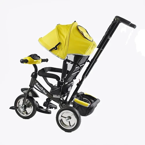 Детский велосипед Best Trike 3-х колесный желтый (6588/62-119): Рекомендуемый возраст от 1.5 лет