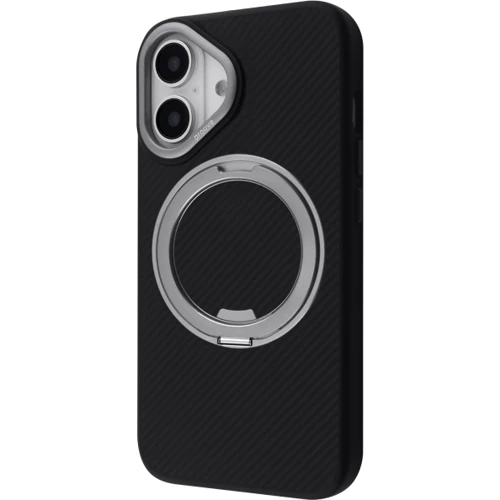 Чехол для iPhone Proove Reinforce Case with Magnetic Ring Gray for iPhone 16