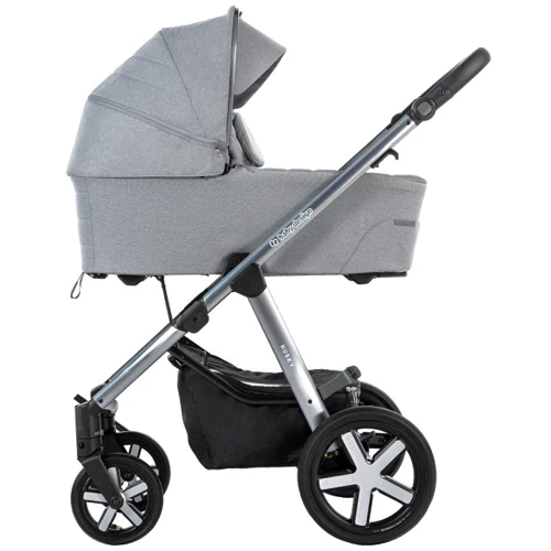 Коляска Baby Design HUSKY XL 207 SILVER GRAY фото 9