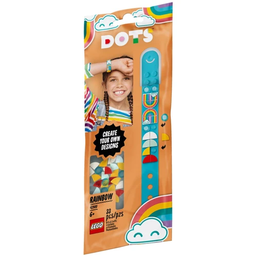 Конструктор LEGO DOTs Браслет Радуга (41900)