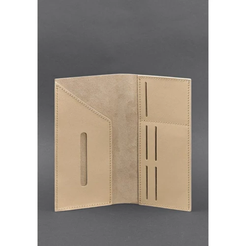 Кейс дорожный для документов BlankNote 3.1 светло-бежевый (BN-TK-3-1-light-beige): Формат кошелька Вертикальный