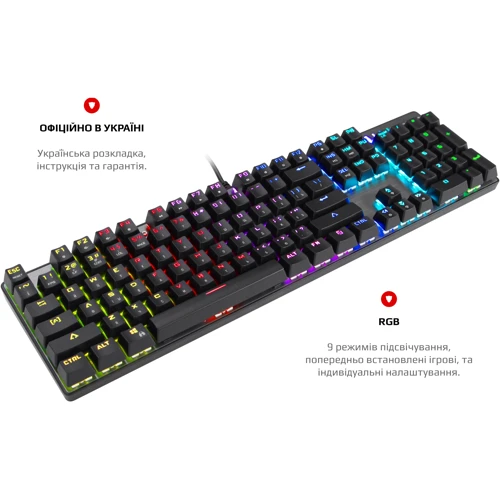 Комплект проводной Motospeed CK888 Outemu Red (mtck888mr): Назначение Для ноутбука
