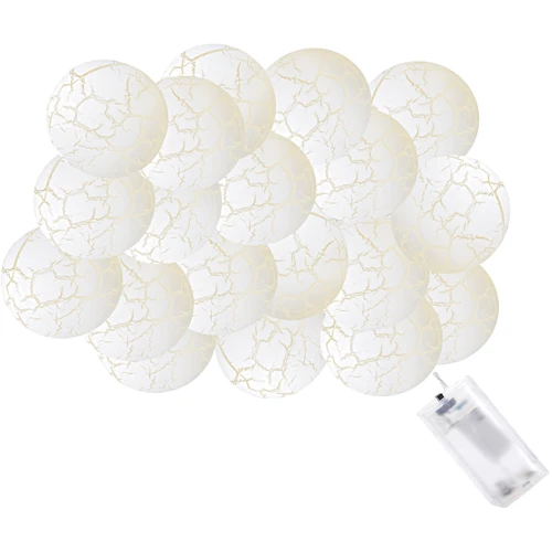 Гирлянда Springos Cracked Cotton Balls 2 м 10 LED теплый белый (CL0069)