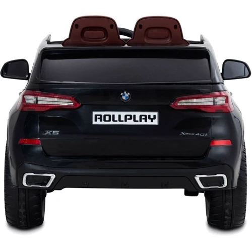 Электромобиль Rollplay двухместный BMW X5M - черный: Максимальная скорость, км/ч 5