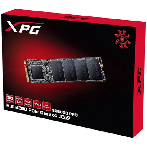 ADATA XPG SX6000 Pro 512 GB (ASX6000PNP-512GT-C): Тип накопителя внутренний