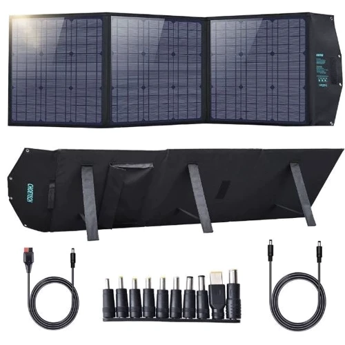 

Choetech 120W Foldable Solar Charger Panel 1x DC/1 x USB-C/2 x USB-A