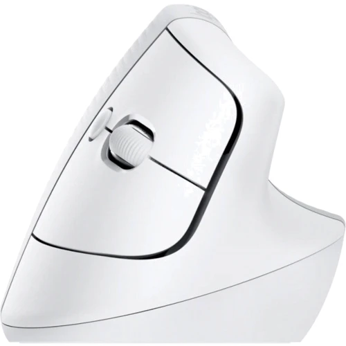 Мышь Logitech Lift Vertical Ergonomic Wireless/Bluetooth for Business Off-white (910-006496): Интерфейс подключения Bluetooth, Wireless