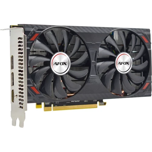 Видеокарта AFOX Radeon RX 5500 XT 8Gb (AFRX5500XT-8GD6H4): Разрядность шины памяти, бит 128