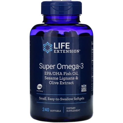 Life Extension Super Omega-3, 240 Softgels (LEX-19862)