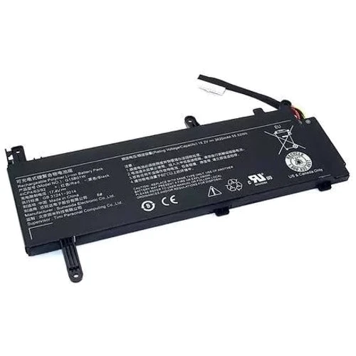 Батарея для ноутбука Xiaomi G15B01W Gaming Laptop 7300HQ 15.2V Black 3620mAh OEM (74330)