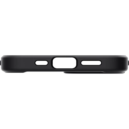 Чехол для iPhone Spigen Crystal Hybrid Matte Black (ACS03561) for iPhone 13: Материалы поликарбонат и полиуретан
