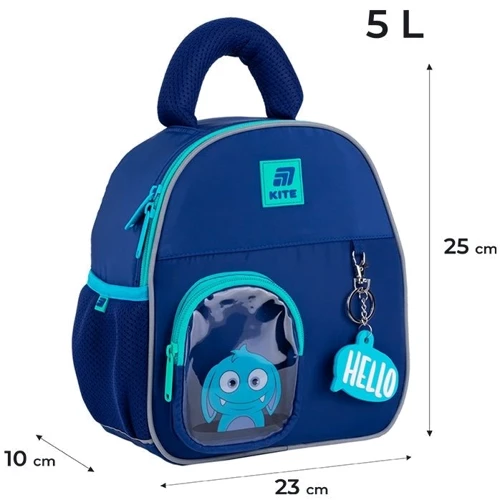 Рюкзак детский Kite K25-2737XXS-3 Kids 2737 Hello Monster фото 16