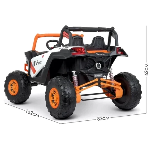 Дитячий електромобіль Джип Bambi Racer баггі 4WD, помаранчевий (M 4567EBLR-7-2)